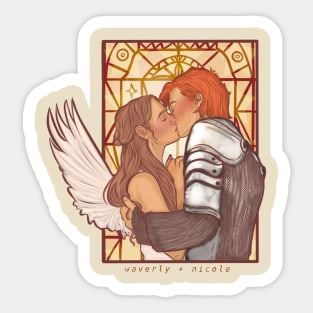 Wayhaught x Romeo + Juliet Sticker